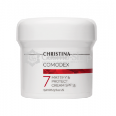 Christina Comodex Mattify &Protect Cream SPF 15 ( Step 7) / Матирующий защитный крем для жирной и комбинированной кожи СПФ-15, 150мл ( шаг 7) 